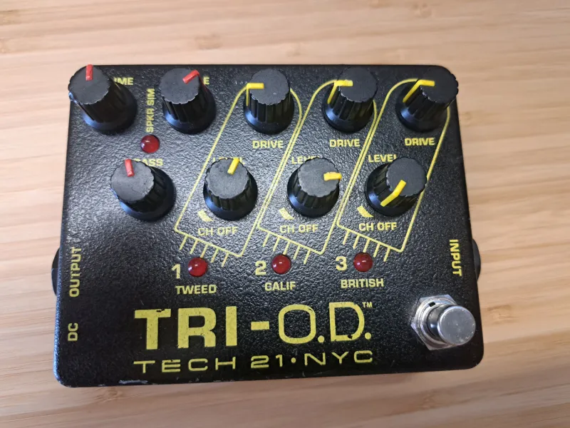 TECH 21 Tri-od Effect pedal 180 EUR eladó - GS Fanatic