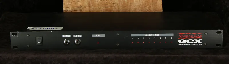 Voodoo Lab GCX Audio Switcher MIDI lábkapcsoló