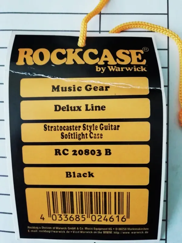 Warwick Rockcase RC20803 B Gitártok