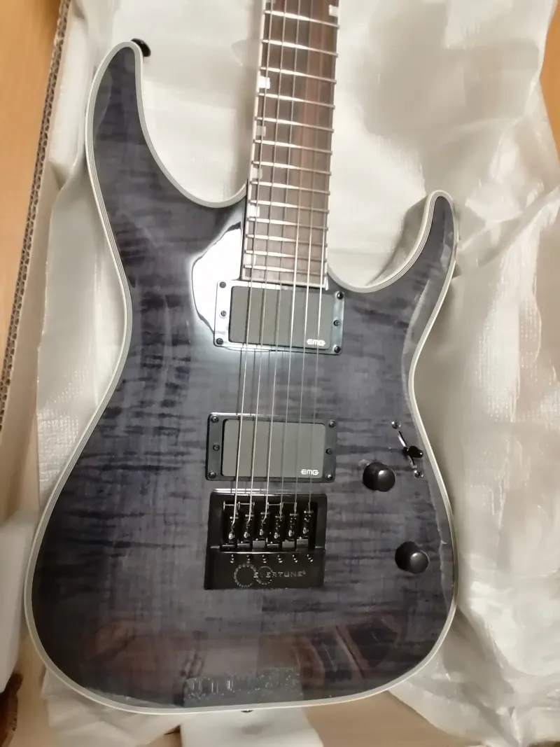 LTD ESP LTD MH-1000ET FM STBLK Elektromos gitár