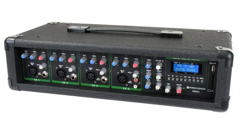 Pronomic PM42U MP3 Power Mixer amplifier