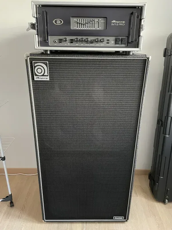 Ampeg SVT-2PRO + SVT-810E Basszus fej és láda