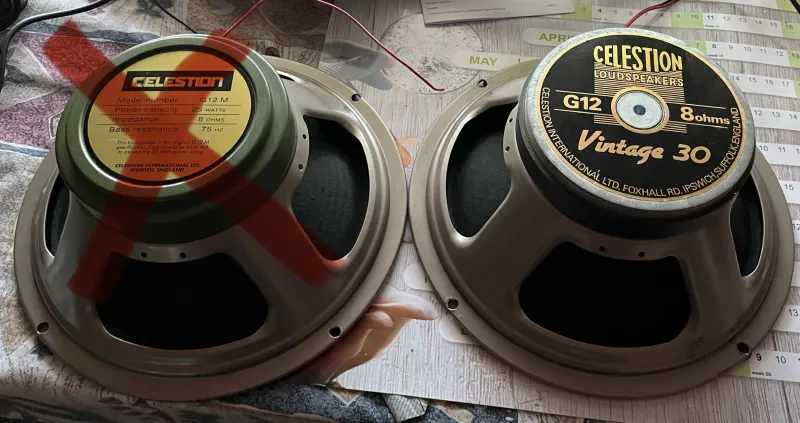 Celestion Vintage 30 Hangszóró