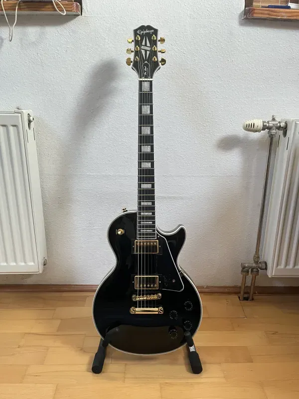 Epiphone Les Paul Custom Ebony 2022 Elektromos gitár