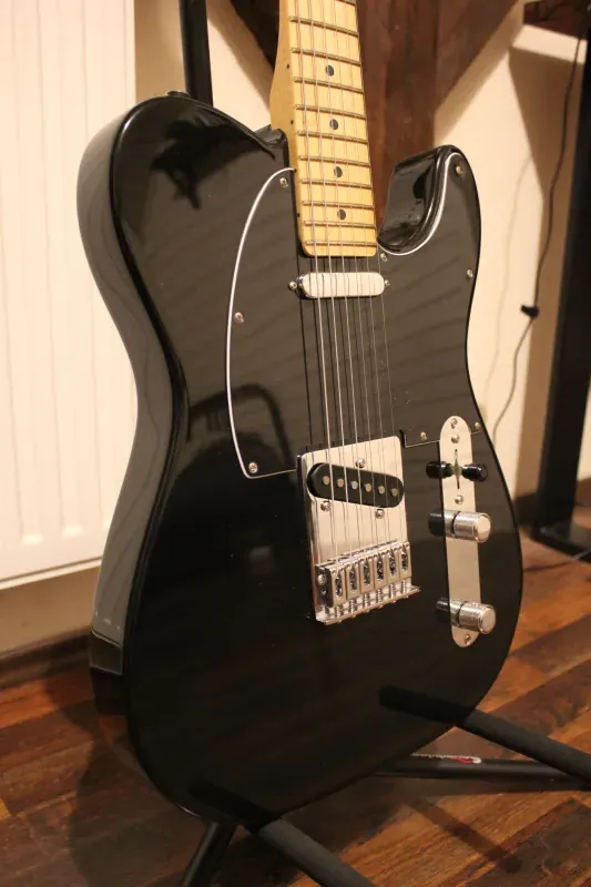 Fender Player Telecaster, MN, Black Elektromos gitár