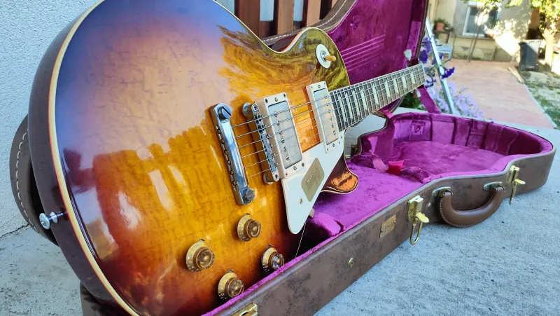 Gibson Les Paul Custom Shop LPR9 59 Reissue VOS Elektromos gitár