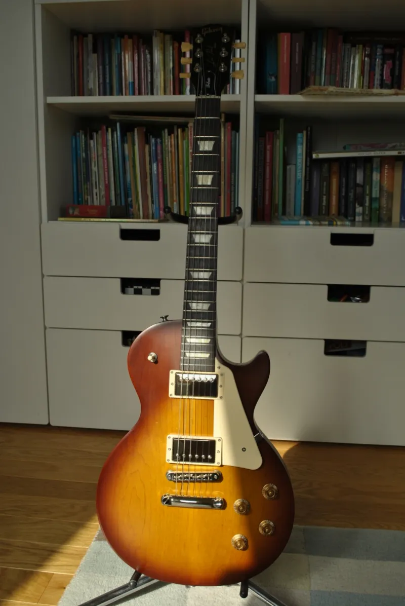 Gibson Les Paul Tribute Satin Iced Tea Elektromos gitár
