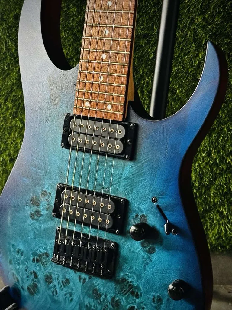 Ibanez RG7421PB-SBF Sapphire Blue Elektromos gitár 7 húros