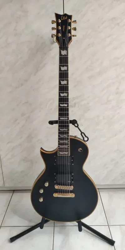 LTD ESP LTD EC1000 Vintage BK EMG LH Balkezes elektromos gitár