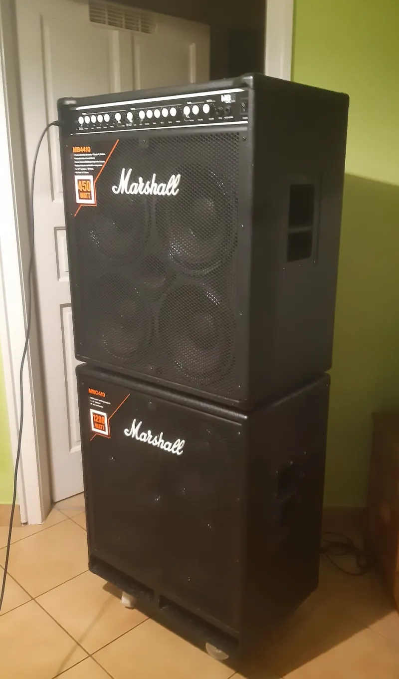 Marshall MB 4410+MBC 410 Full Stack Basszus fej és láda