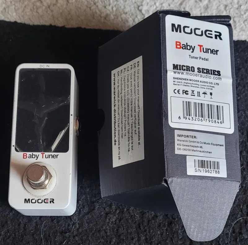 Mooer Baby Tuner Hangológép