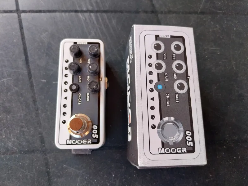 Mooer Micro preamp 005 brown sound Effekt pedál