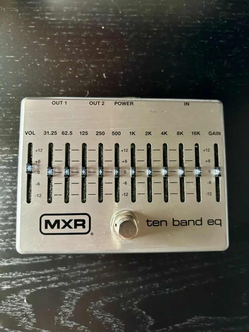 MXR 10 band EQ Silver Equalizer