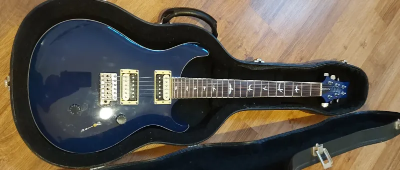 PRS SE Standard 24 2018 - 2021 Translucent Blue Elektromos gitár