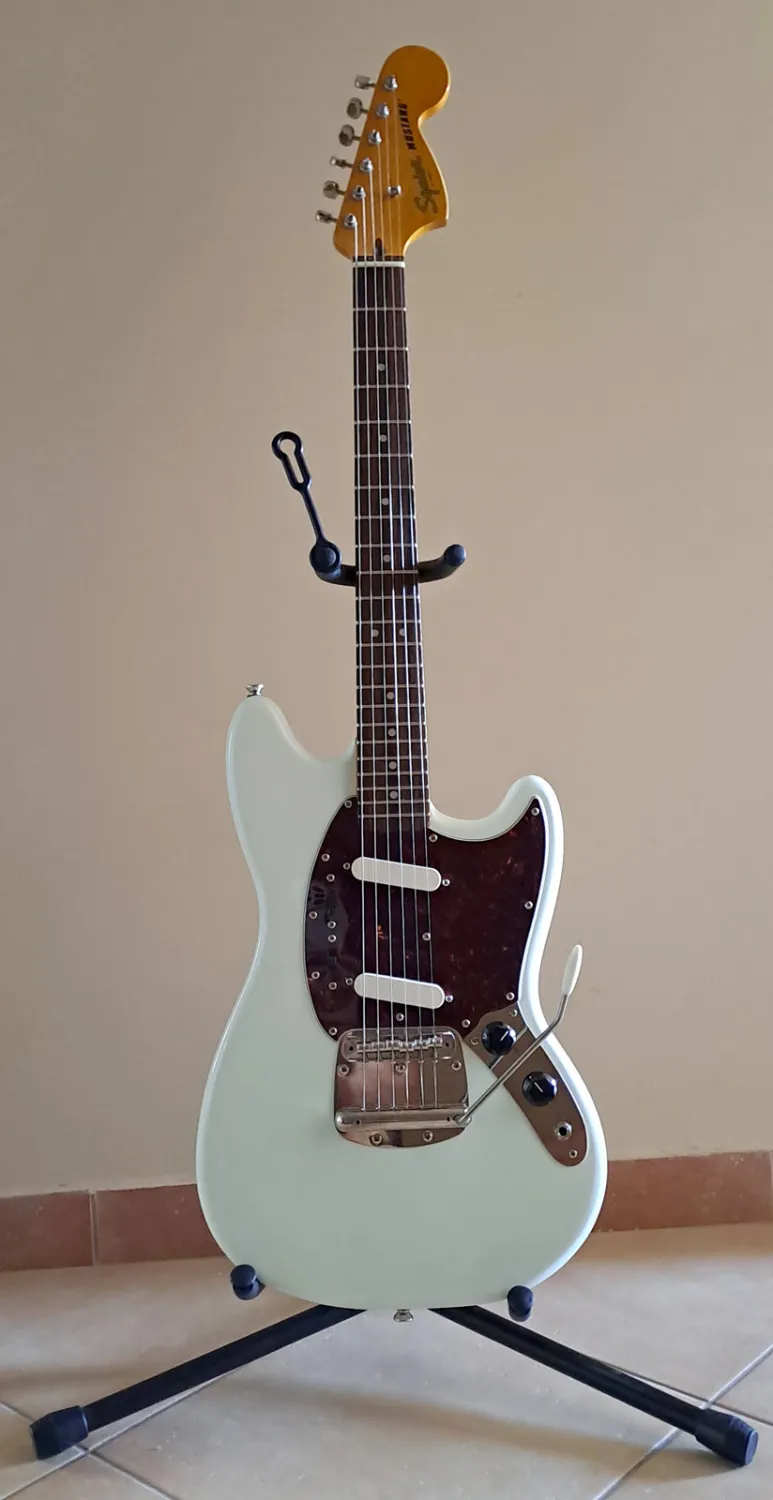 Squier CV 60s Mustang Sonic Blue Elektromos gitár