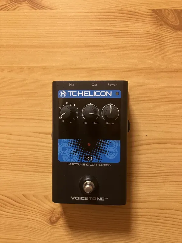 TC-Helicon C1 Effekt pedál