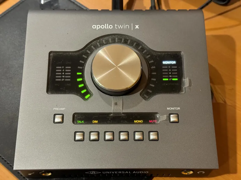 Universal Audio Apollo Twin X Duo  Thunderbolt Stúdióhangkártya