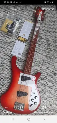 Rickenbacker 4003 S 5 FG Fireglo 5 húros Bass guitar 5 strings - Csabaa [June 23, 2024, 3:16 pm]