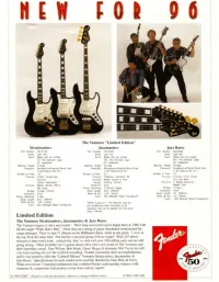 Fender The Ventres Stratocaster Elektromos gitár