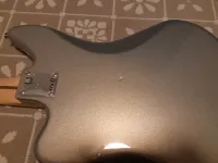Fender Jaguar Bass Silver Basszusgitár
