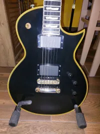 ESP Eclipse Standard Vintage Black + keménytok E-Gitarre