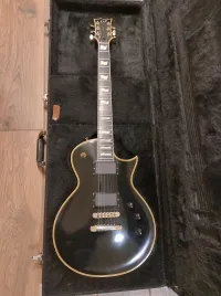 ESP Eclipse Standard Vintage Black + keménytok E-Gitarre