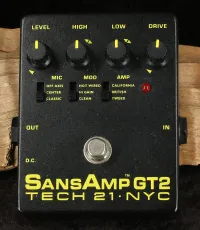 TECH 21 SansAmp GT2 Efecto - Vintage52 Hangszerbolt és szerviz [June 5, 2024, 1:12 pm]