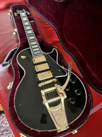 Gibson Les Paul 1957 Reissue Black Beauty Custom Shop Big Electric guitar - Pulius Tibi [February 22, 2024, 7:06 pm]