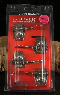 Grover 142 2+2 basszus króm kulcs szett Hangolókulcs készlet