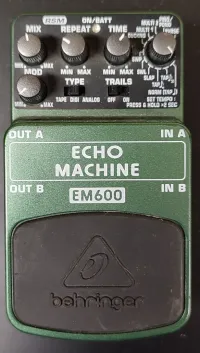 Behringer EM600 Echo Machine Effekt pedál - Szegedi Mihály [2024.03.24. 23:17]
