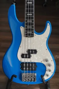 Harley Benton Enhanced MP-4EB Lake Blue Bass guitar - m15u [April 16, 2024, 2:07 pm]