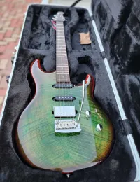 Music Man Luke III BFR Luscious Green Flame 2023 Elektromos gitár - Balboa [2024.04.13. 07:37]