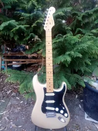 Fender American Standard Stratocaster Blizzard Pearl Elektrická gitara - Music Man [May 3, 2024, 12:11 am]