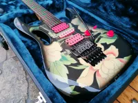Ibanez JEM77-FP Steve Vai Signature 1989 Floral Pattern Elektromos gitár