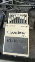 BOSS GE-7 - Grafikus EQ pedál Effect pedal - Galántai Ákos [May 3, 2024, 1:42 pm]