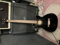 Fender CB-60Sce blk wn Elektroakusztikus basszusgitár