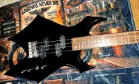 B.C. Rich Warlock Platinum Korea Bass Gitarre - Petrucci [September 18, 2024, 3:16 pm]