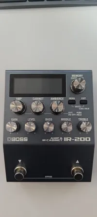BOSS IR-200 Multi-effect processor - Valkó Rómeó [Yesterday, 10:36 am]