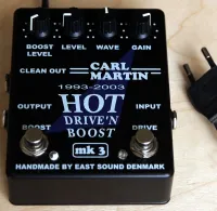 Carl Martin Hot drive and boost overdrive Pedal - Sára Sándor [July 1, 2024, 5:39 pm]