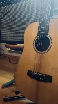 Cort Cort Gold Mini F Elektro-Akkustik Guitarre - Baj László [September 13, 2024, 2:16 pm]