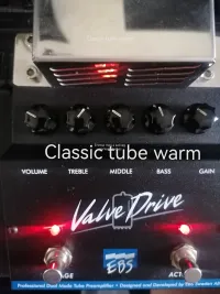 EBS ValveDrive Bass guitar effect pedal - Varga Ervin [September 9, 2024, 4:20 pm]