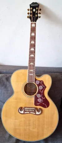 Epiphone J-200EC Studio Elektro-Akkustik Guitarre - Alice [September 13, 2024, 12:10 pm]