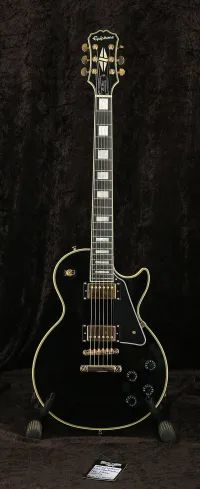 Epiphone Les Paul Custom Pro Ebony 2019 Electric guitar - Vintage52 Hangszerbolt és szerviz [June 13, 2024, 3:12 pm]
