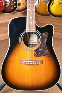 Epiphone Masterbilt DR-500MCE Vintage Sunburst Electro-acoustic guitar - Szűcs Péter gitár [August 12, 2024, 8:03 am]