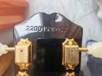 Epiphone SG Custom Ebony Gold hardware