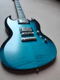 Epiphone SG Prophecy Blue Tiger