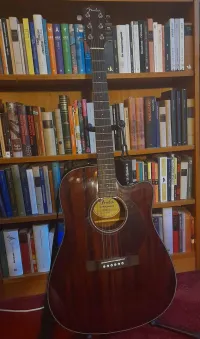 Fender Fender CD-140SCE All-Mahagonay Electro-acoustic guitar - Gyarmati Dominik [June 2, 2024, 8:13 pm]