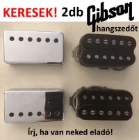 Gibson 2 db humbucker Hangszedő szett - Bacsó László [Tegnap, 10:26]