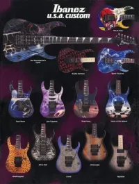 Ibanez USA Custom Elektrická gitara - Ibanez Fan [July 26, 2024, 9:30 pm]