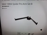K&M Spider Baby Pro kiegészítő karpár Billentyűs állvány - Szűcs András [Tegnapelőtt, 12:33]